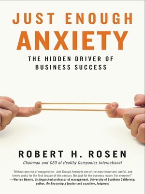 cover image of Just Enough Anxiety